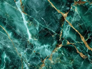 Green marble texture background pattern with high resolution. High resolution photo. Generative AI