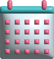 Calendar 3d icon