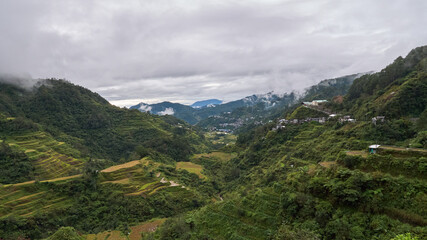Fototapeta na wymiar Terrazas de arroz de Banaue, Filipinas