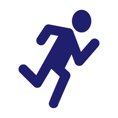 Cardio icon vector on white