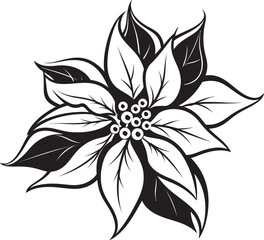 Elegant Blossom Icon Stylish Mark Chic Single Flower Design Emblematic Icon