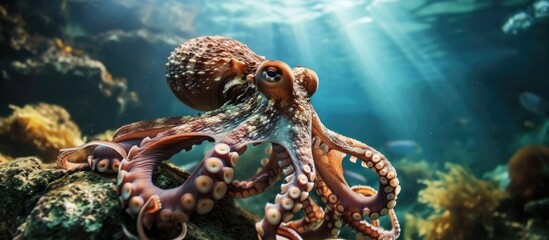 Gorgeous creature living in the sea.