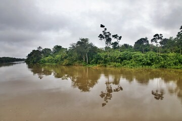 Obraz na płótnie Canvas Auf dem Amazonas 