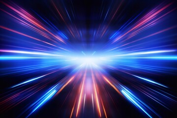 abstract speed motion on the road, digital fractal art design