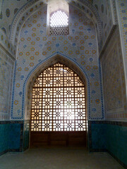 Inside Kuk Gumbaz Mosque