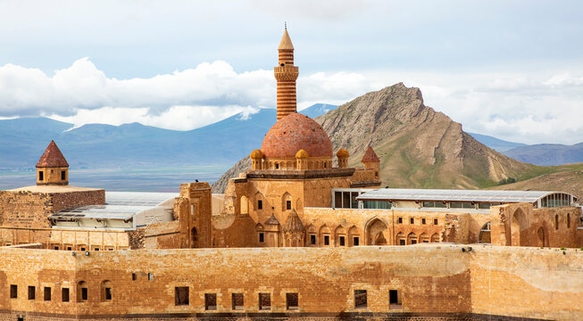 Ishak Pasha Palace (ishakpasa sarayi) near Dogubayazit in Eastern Turkey