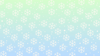 Snowflakes winter Christmas background vector illustration 2024