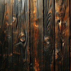Texture of dark burnt wood