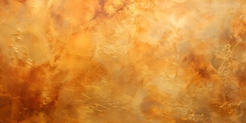 Abstract golden texture background with smooth gradient and cloud-like patterns, suitable for design elements or backdrops.