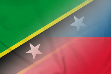 Saint Kitts and Nevis and Philippines state flag transborder relations PHL KNA