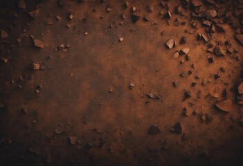 Grunge rusty dark metal stone background texture banner panorama