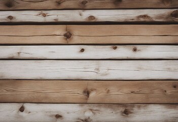 Obraz premium Old white painted exfoliate rustic bright light wooden texture - wood background