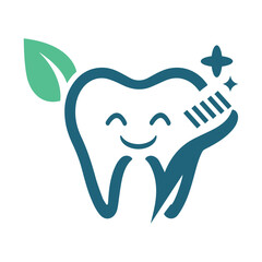 Teeth Tooth Logo Design Vector Illustration