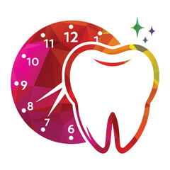 Teeth Tooth Logo Design Vector Illustration