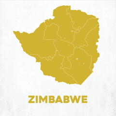 Detailed Zimbabwe Map