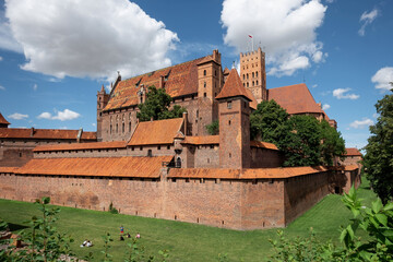 Zamek w Malborku - obrazy, fototapety, plakaty