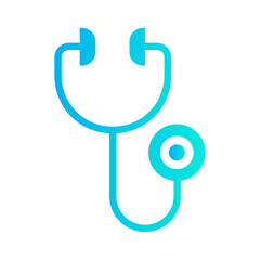 Vector stethoscope icon vector. stethoscope icon for medical design