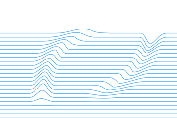 Abstract colorful blend digital technology vector background, color wave for design brochure, website, flyer Modern glowing moving lines element Futuristic technology illustration colorful blue wavy