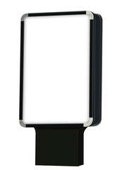 Round Corner Mupi Bilboard