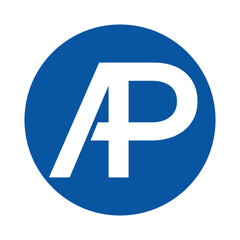 letter ap logo design