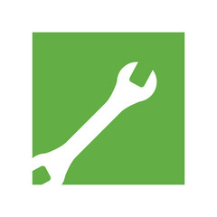 wrench logo design