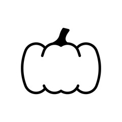 pumpkin icon vector design template