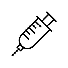 syringe icon vector design template