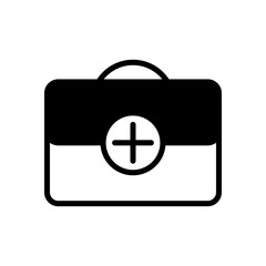 First Aid Kit icon vector design template