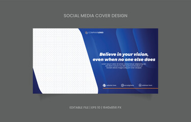 cover banner social media facebook linkedin business promotion