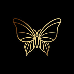 Minimalist Luxury Butterfly Logo