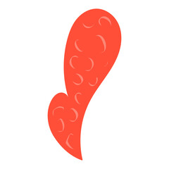 Fun abstract carnival confetti