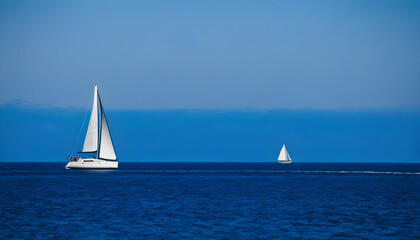 Fototapeta premium sailboat on the sea