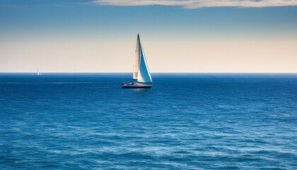 Obraz premium sailboat on the sea