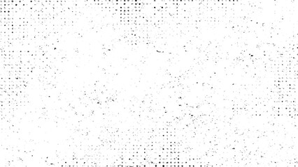 Black white texture. Grunge background. Vector grunge texture. Abstract grainy background, old painted wall. Overlay illustration over any design to create grungy vintage effect 