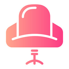 cinema seats Gradient icon