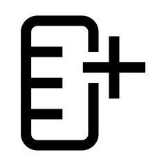 Obraz premium battery charge in transparent background