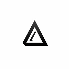Letter "A" logo, with a unique creative logo, cool, clear and modern image, Generate AI.