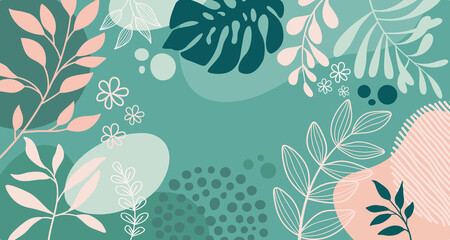 Design banner frame background .Colorful poster background vector illustration