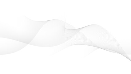 Vector Illustration of the gray pattern of lines abstract background. Abstract geometric background, curved lines, shades of gray. Vector design.