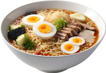 Image of a delicious-looking Ramen, one of the most popular Japanese dishes. 
