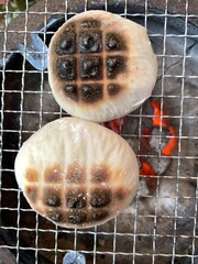 grilled meat on grill