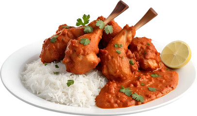 Image of a delicious-looking Chicken Tikka Masala, one of the most popular Indian dishes. 