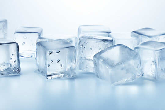 Some ice cubes background pictures