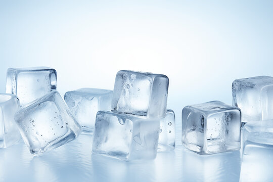 Some ice cubes background pictures