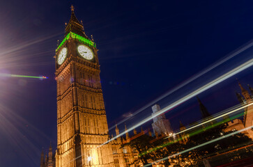 Big Ben, one of the most prominent symbols of both London and England