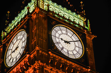 Big Ben, one of the most prominent symbols of both London and England