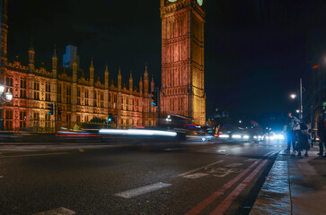 Fototapeta na wymiar Big Ben, one of the most prominent symbols of both London and England
