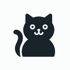Cat icon illustration