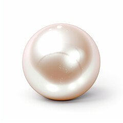 crystal ball isolated on white