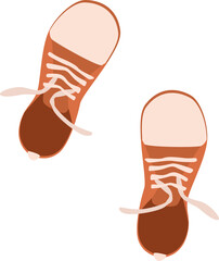 sneakers travel illustration 
